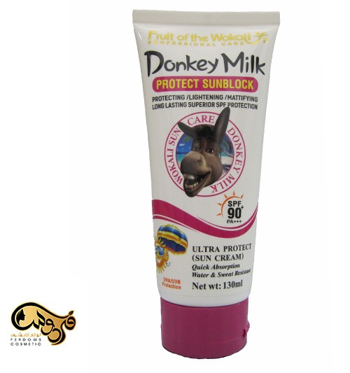 کرم ضد آفتاب شیر الاغ (Donkey Milk)