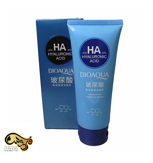 فوم شستشوی هیالورونیک اسید HA بیوآکوا (BIOAOUA)
